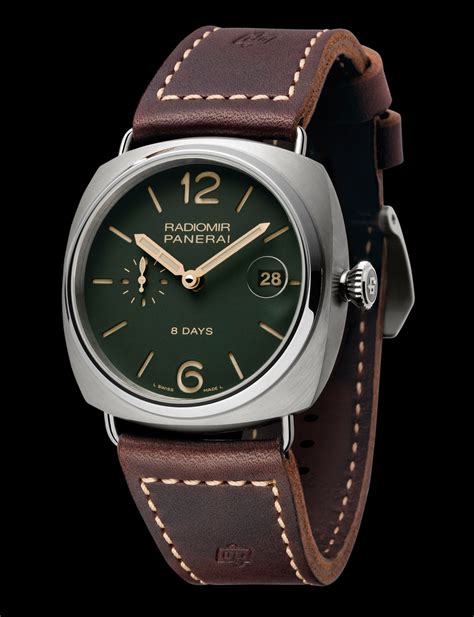 panerai green dial|panerai radiomir base.